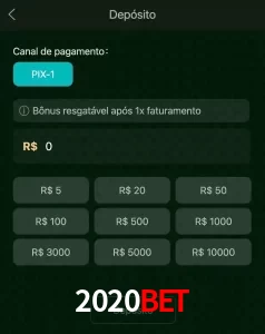 deposits 2020BET